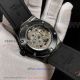 Perfect Replica Hublot Big Bang Black Steel Case Black Roman Hollow Face 45mm Watch (4)_th.jpg